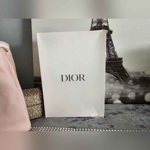 Dior Beauty Limited Edition Pink Drawstring Pouch w/Box-NEW - Picture 6 of 6